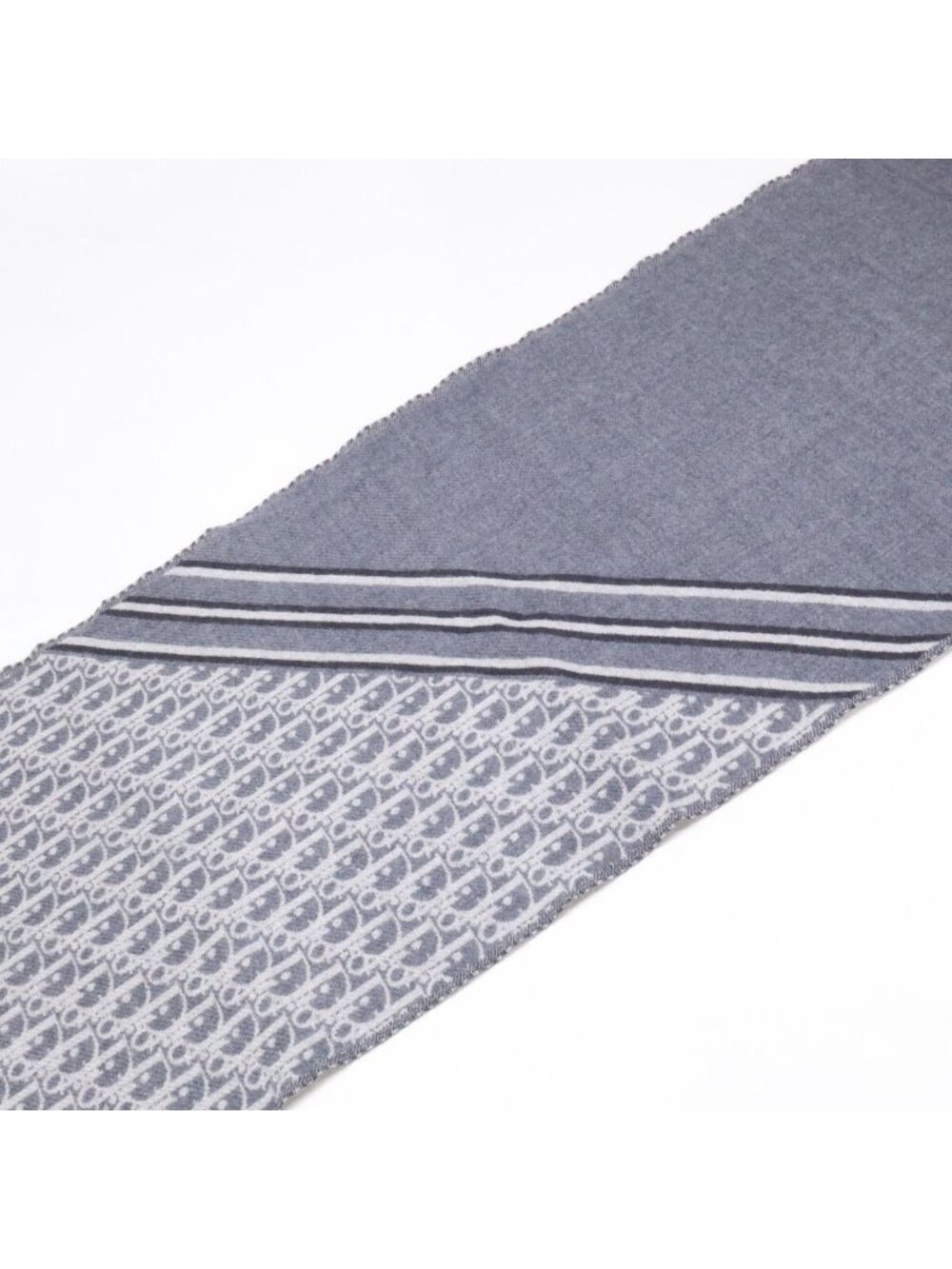 Dior Oblique Wool Scarf - Picture 3 of 8